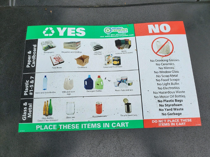Decatur, IL Residents You're Already Paying for Recycling